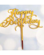 Happy Birthday tilbehør i gavekurv, sjokoladekurv som gaver, sendt bursdaggaver på døra