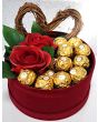 Ferrero Rocher og Roser, send gaver, Valentins gaver