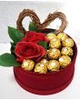 Ferrero Rocher og Roser, send gaver, Valentins gaver