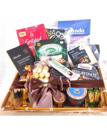 Gift Basket Sweet & Savory Snack, Gift Basket to Norway, wine gift basket to Norway, champagne gift baskets to Norway, fruti gift baskets to Norway, father day gift to Norway,  birthday gift basket to Norway, Tank you gift basket to Norway, buisness gift 
