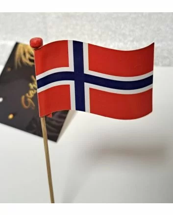 Flag Norway Stick , Gift Basket to norway, wine gift basket to norway, champagne gift baskets to norway, fruti gift baskets to norway, father day gift to norway,  birthday gift basket to norway, Tank you gift basket to norway, buisness gift to norway, sym
