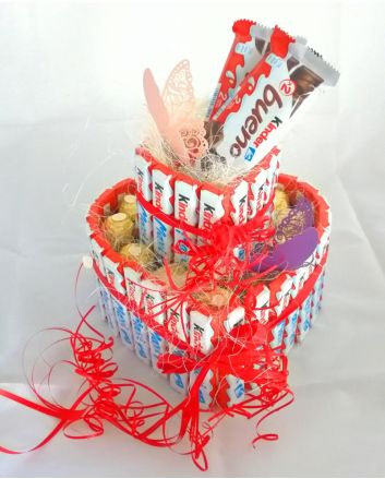 Kinder Chocolate Cake
Gift Basket to Norway, wine gift basket to Norway, champagne gift baskets to Norway, fruti gift baskets to Norway, father day gift to Norway,  birthday gift basket to Norway, Tank you gift basket to Norway, buisness gift to Norway, 