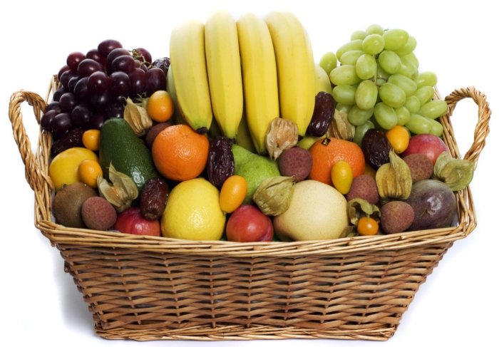 Fruktkurv som gaver 10kg